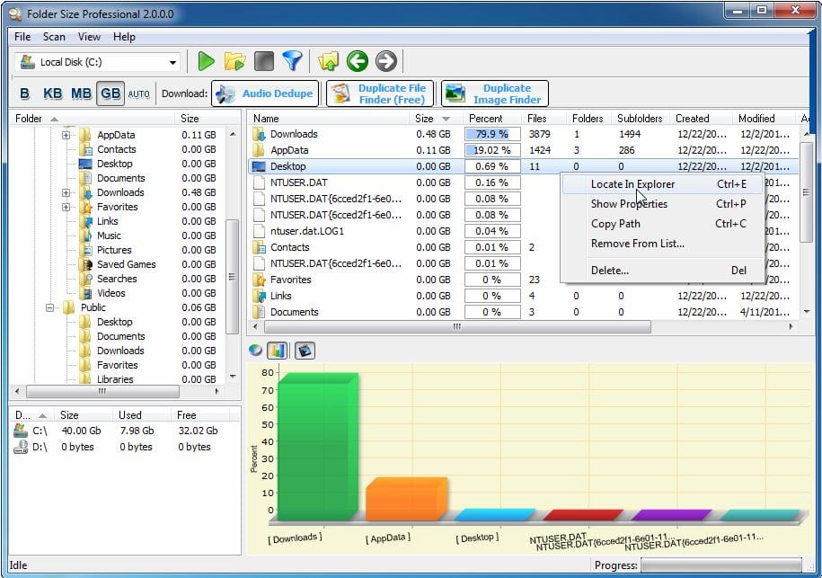 How to quickly find folder sizes taking up disk space - Virtualization ...