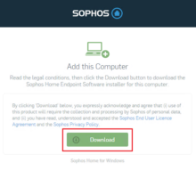 install sophos home