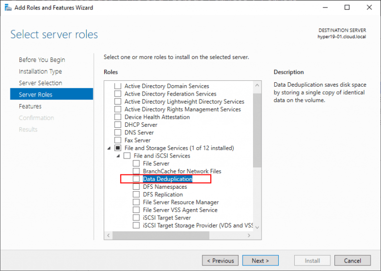 Windows server 2019 storage spaces настройка