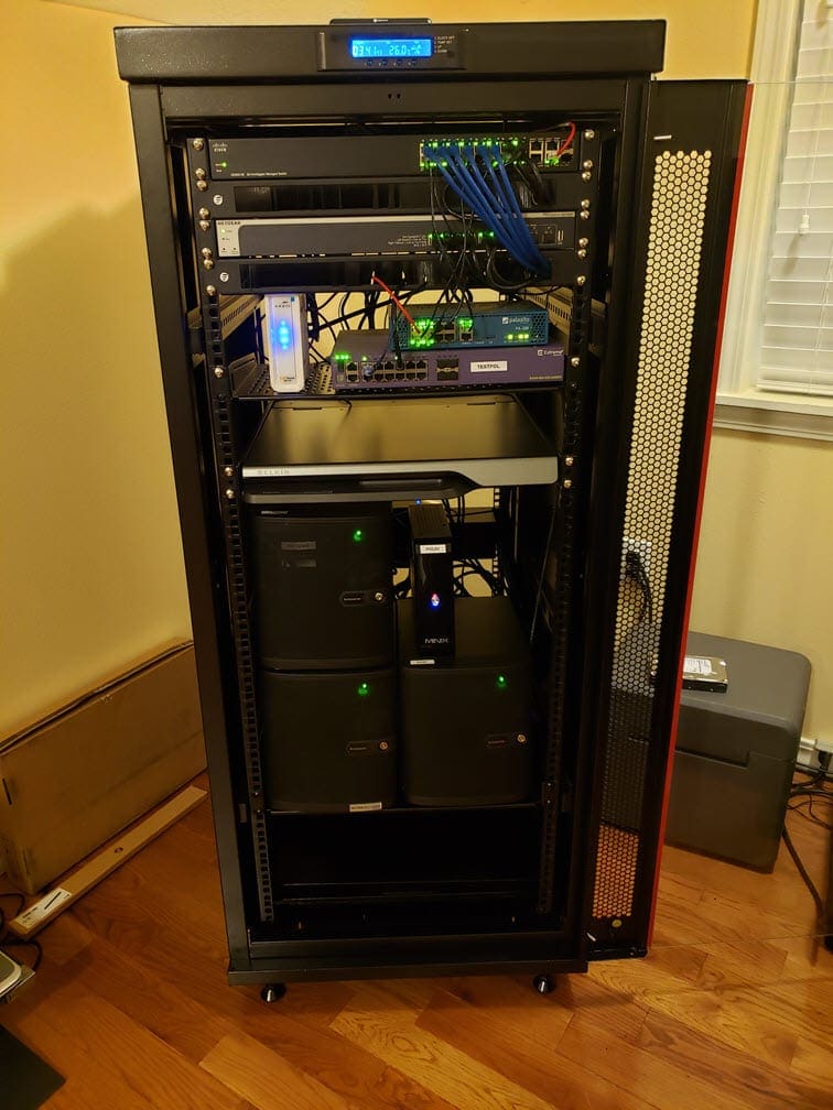 network server rack