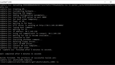 Running packer build Ubuntu 22.04