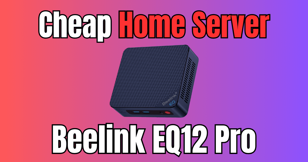 Beelink EQ12 Budget Mini PC (ONLY £228), 4K 60
