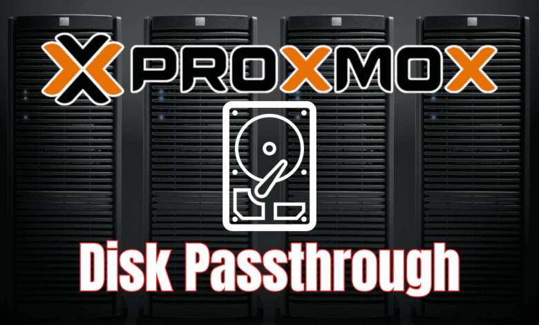 Proxmox disk passthrough configuration
