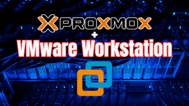 Install proxmox in vmware workstation
