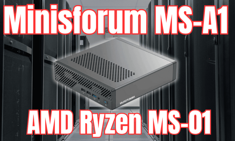 Minisforum ms a1 amd ryzen version of the ms 01