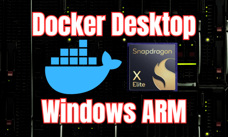 Docker desktop on windows arm