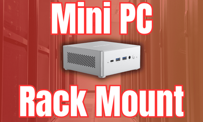 Mini pc rack mount