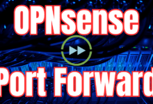 Opnsense port forwarding