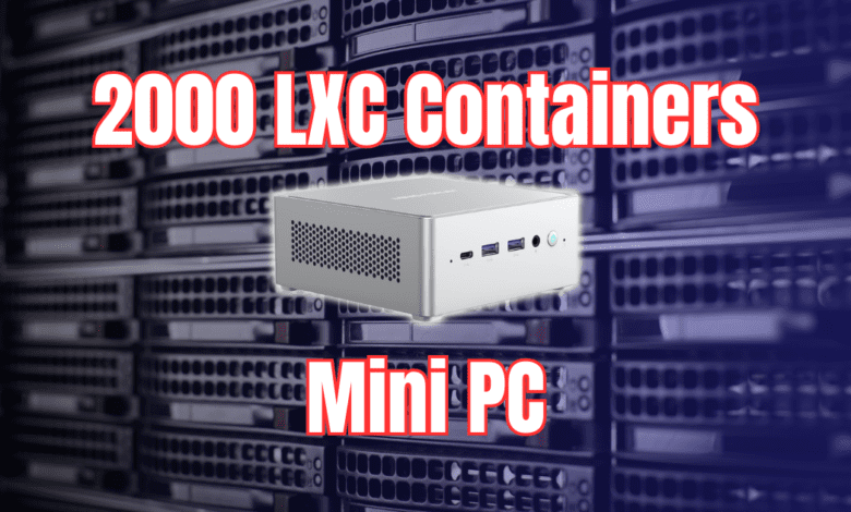 2000 lxc containers