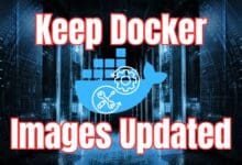 Keep docker image updated