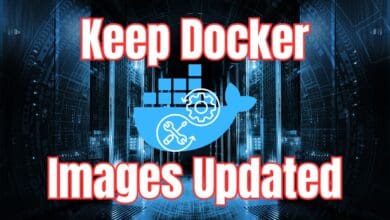 Keep docker image updated