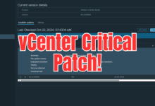 Vcenter critical patch