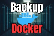 Backup docker containers volume on home server