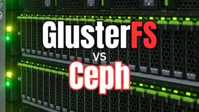 Glusterfs vs ceph