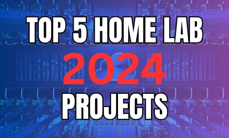 Top 5 home lab projects