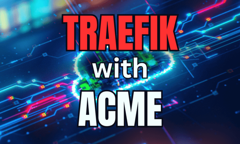 Traefik with acme