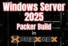 Windows server 2025 proxmox packer build