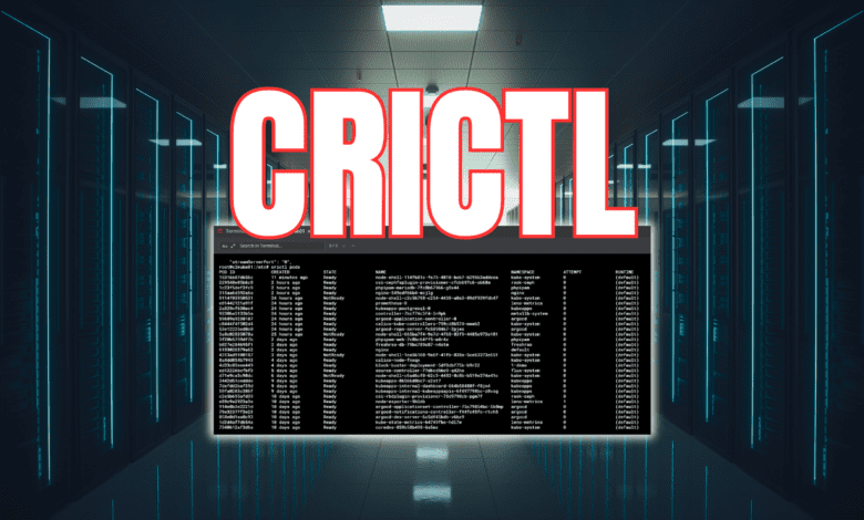 Crictl kubernetes command line