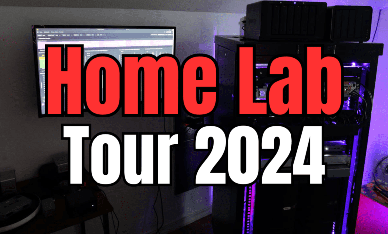 Home lab tour end of 2024