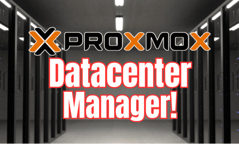 Proxmox datacenter manager