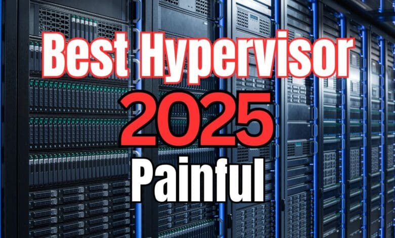 Best hypervisor in 2025 painful