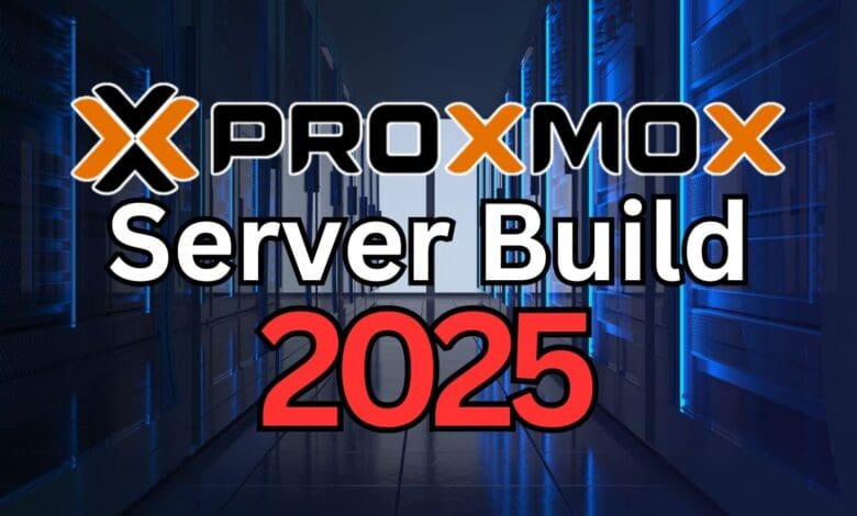 Proxmox server build 2025