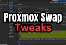 Proxmox swap tweaks