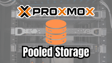 Proxmox pooled storage options