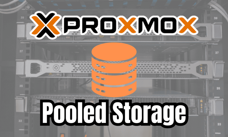 Proxmox pooled storage options