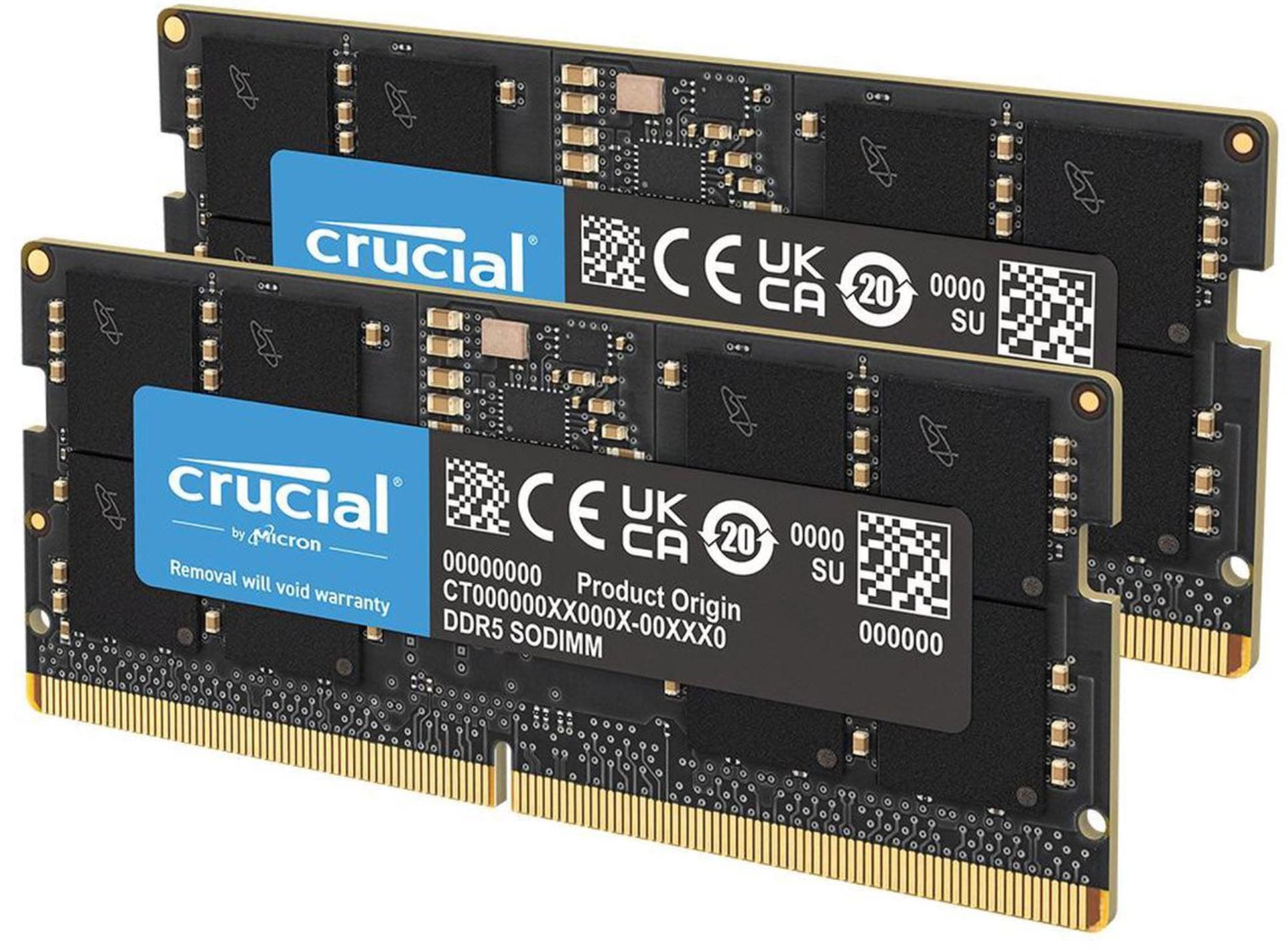 Crucial 128 gb sodimm ram kit