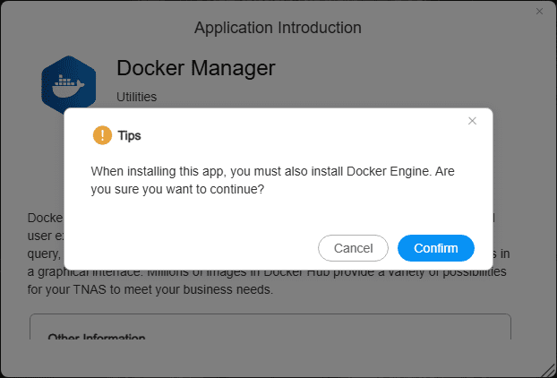 Note about installing docker engine