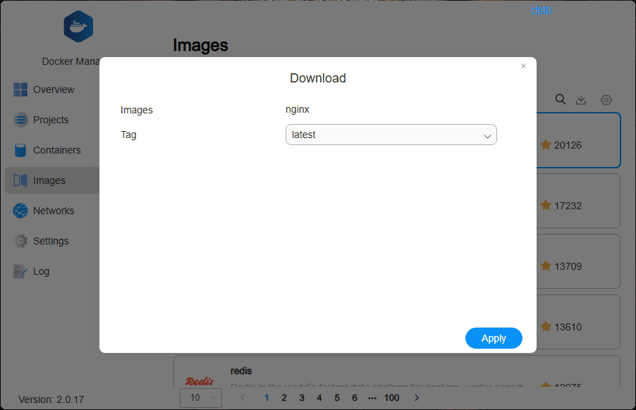 Select the tag you want to download