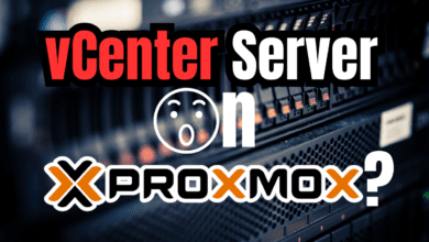 Vcenter server on proxmox