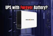 Ups with forever battery