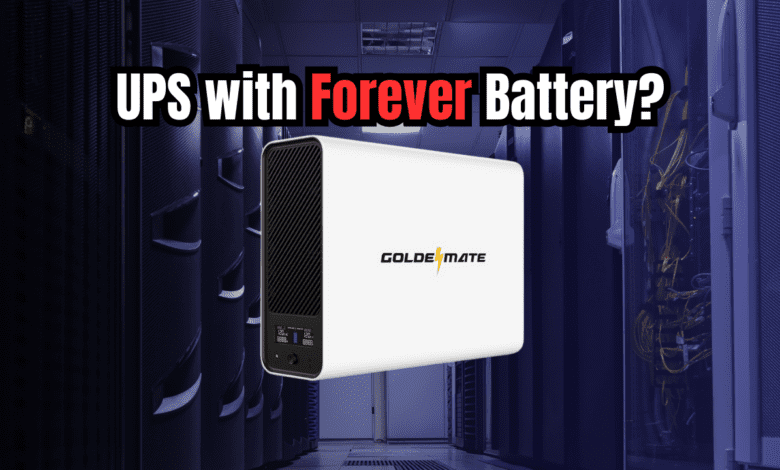 Ups with forever battery