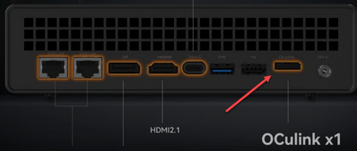 minisforum ms a1 discrete graphics oculink port