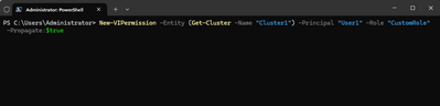 propagating permissions using powercli