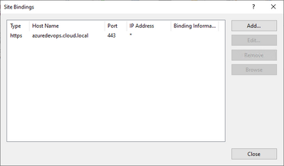 port 80 binding is removed successfully and only left ssl port 443