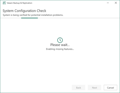 system configuration check before veeam 12.3 upgrade