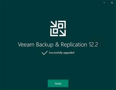 upgrade to veeam backup and replication 12.3 is successful