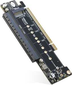 riitop dual nvme pci e adapter pcie 4.0